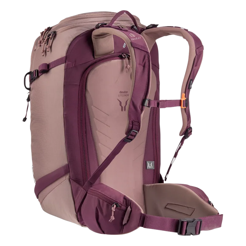 deuter Freerider Pro 30+10 SL ashrose-cassis — 4