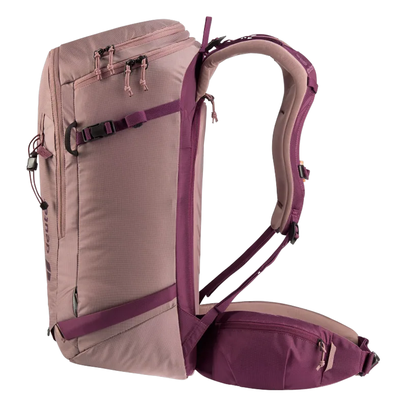 deuter Freerider Pro 30+10 SL ashrose-cassis — 5