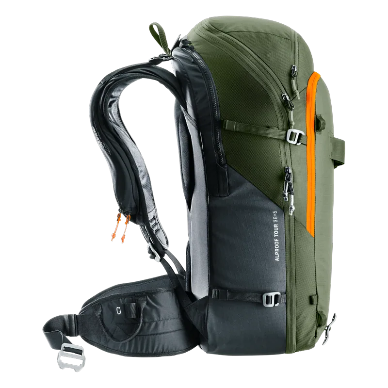 deuter Alproof Tour 38+5 khaki-black — 3