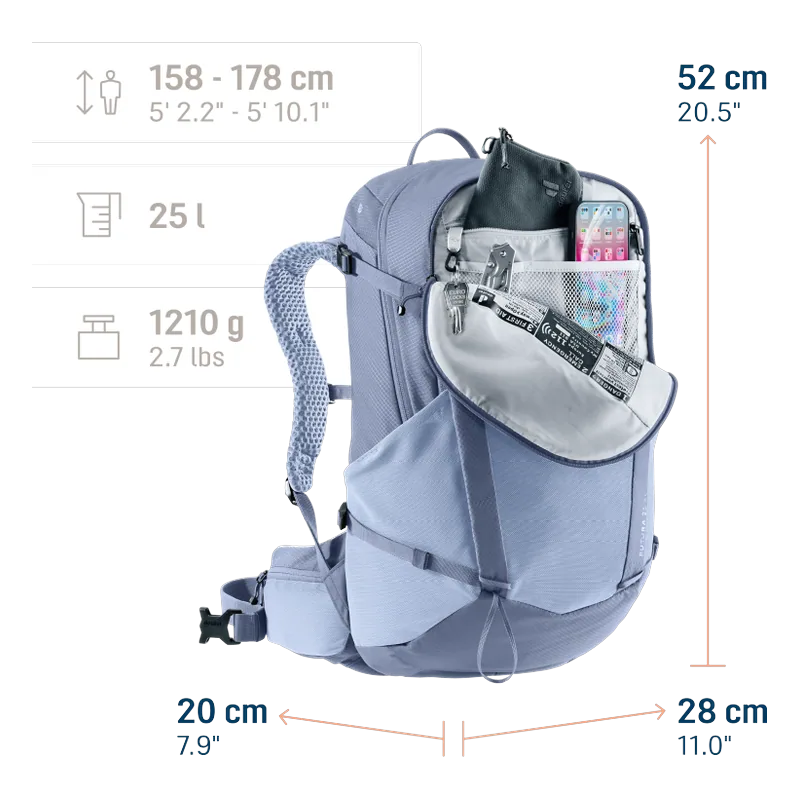 deuter Futura 25 SL polar-bluejay — 2