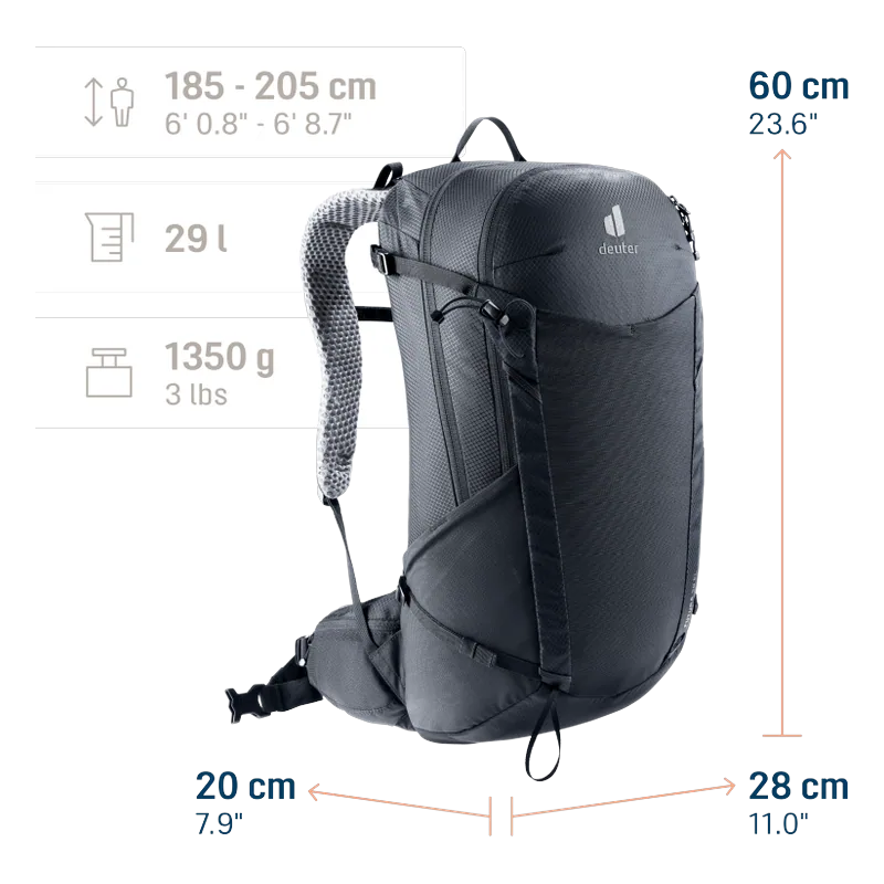 deuter Futura 29 EL black — 2