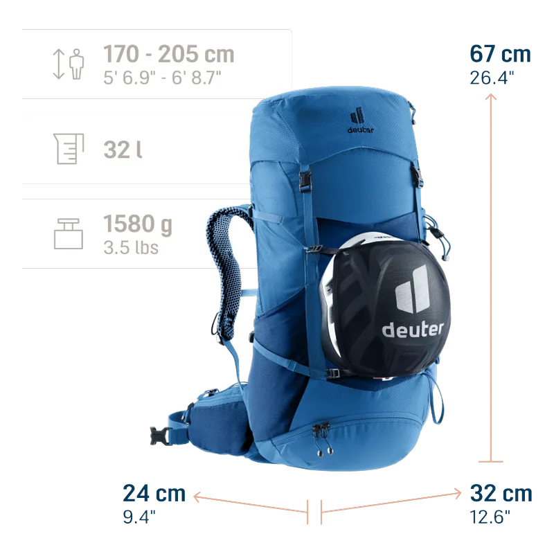 deuter Futura Pro 32 nightblue-baltic — 2