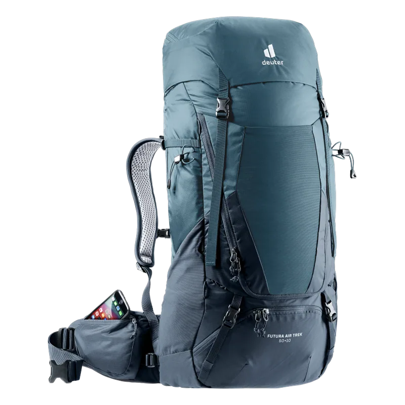deuter Futura Air Trek 50+10 atlantic-ink — 3