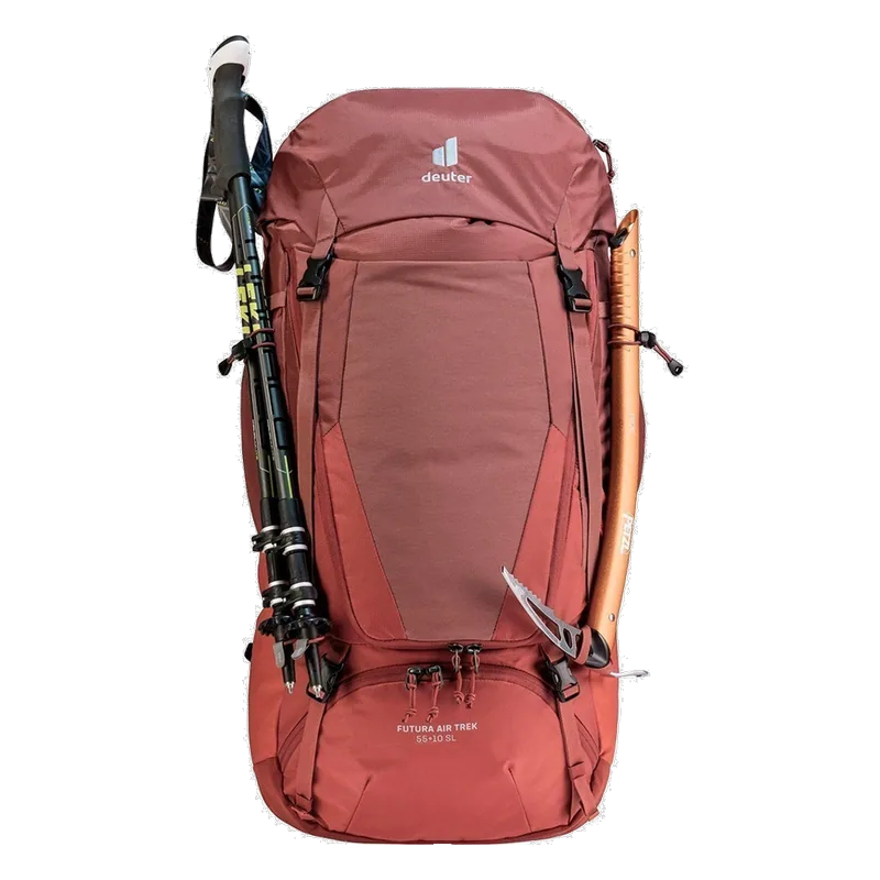 deuter Futura Air Trek 55+10 SL redwood-lava — 4