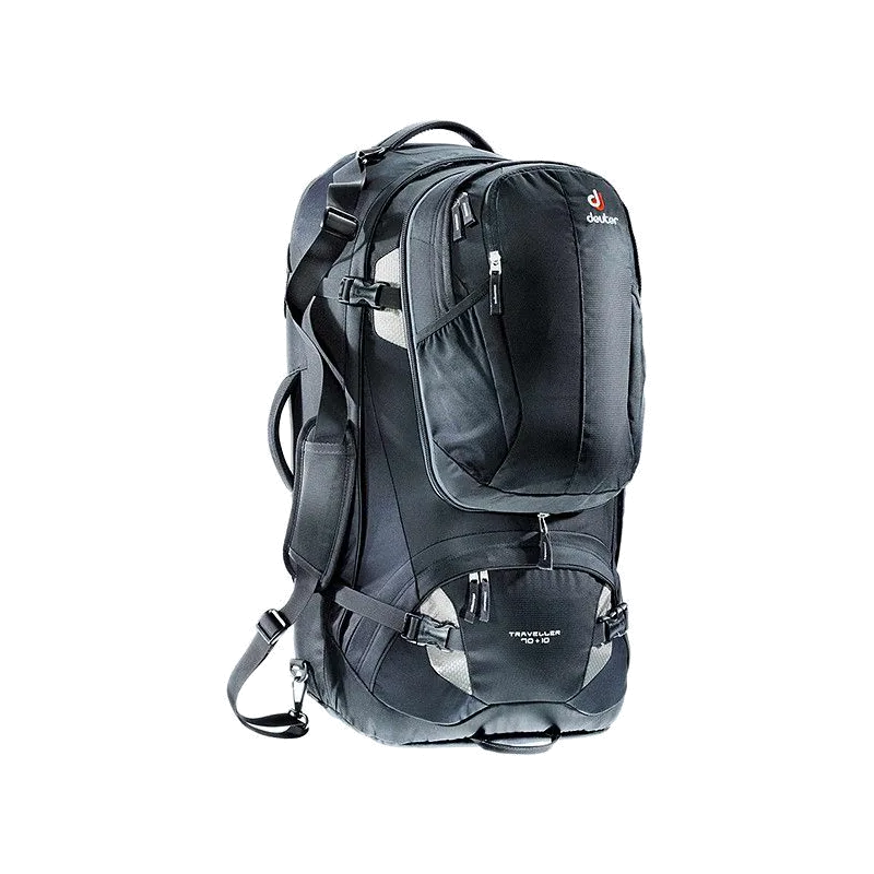 deuter Traveller 70+10 black-silver