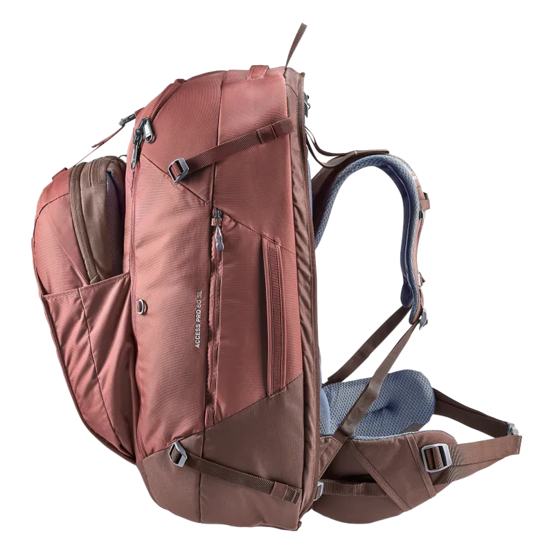 deuter Access Pro 60 SL caspia-raisin — 5