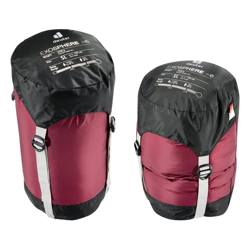 deuter Exosphere -6° SL maron-mango — 2