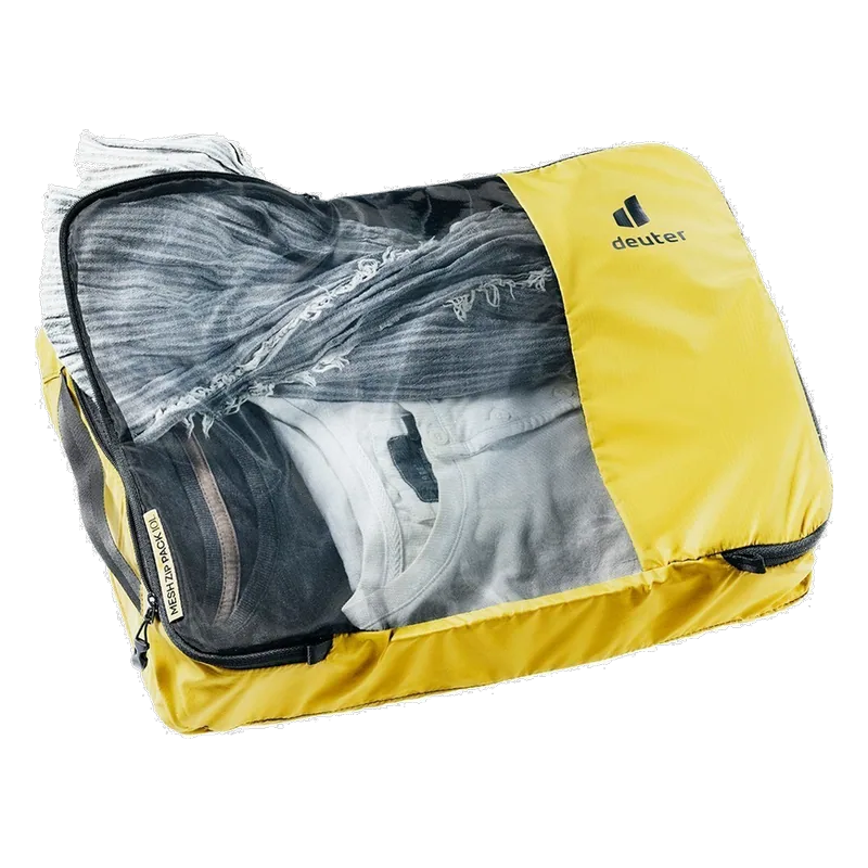 deuter Mesh Zip Pack 10 turmeric-black — 2